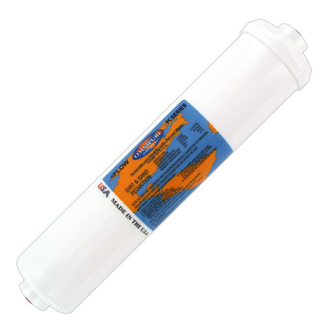 Omnipure Inline K2505-JJ 5 mic Sediment Prefilter - 10" x 2" Filter - 1/4" Quick Connect