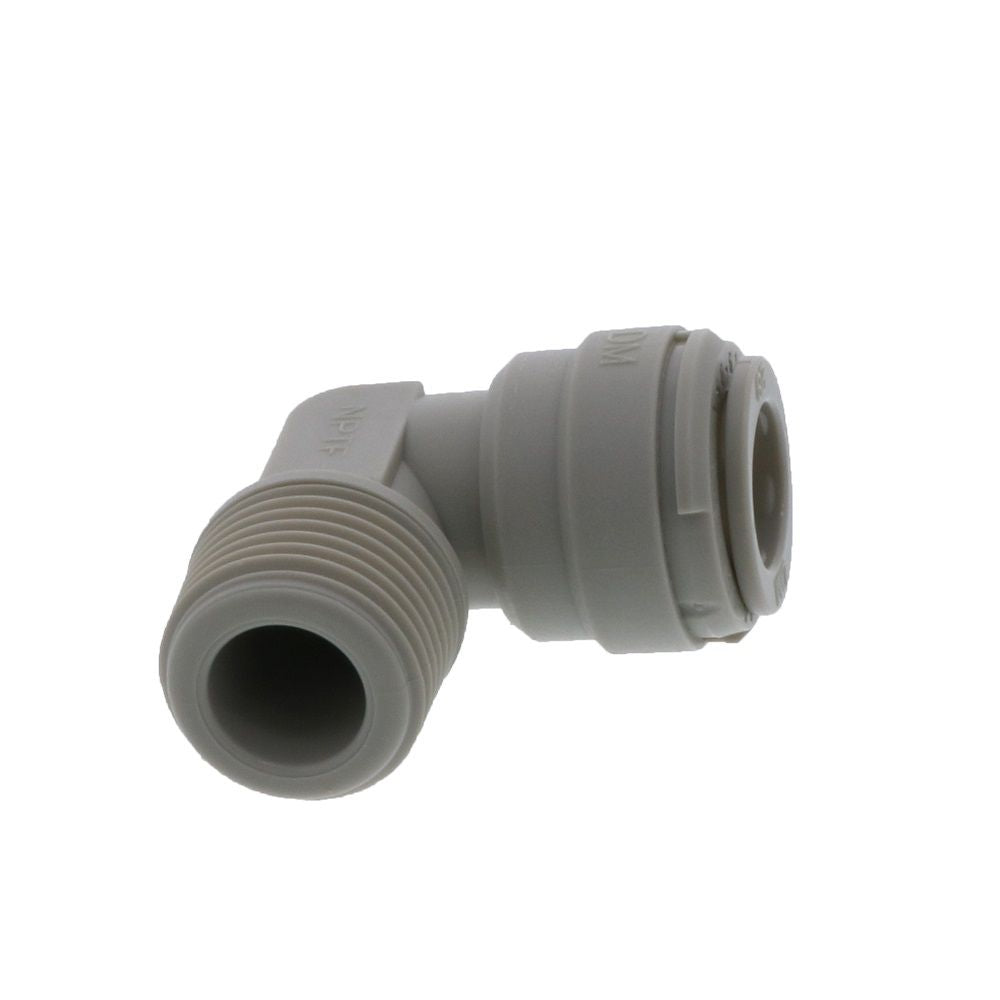 DMfit Elbow Male Connector - 3/8" Push-In x 3/8" NPTF