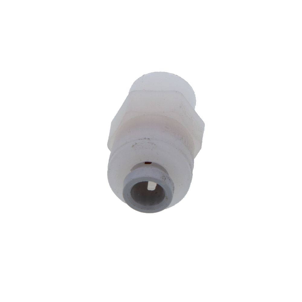 Kynar PVDF Female Connector - 1/4 x 1/8 NPTF