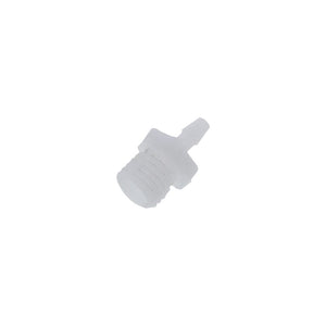 FitQuik Acetal Screw Type Blood Pressure Connector - 5/16 UNF x 3/32 ID Barb