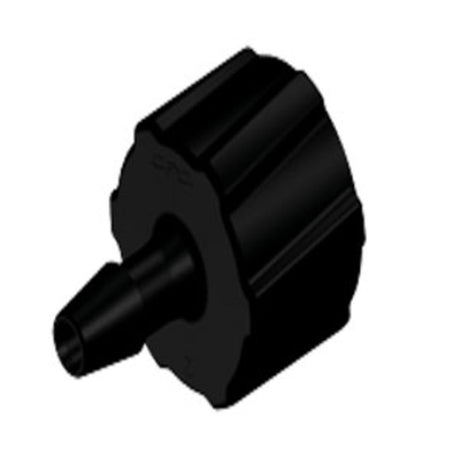 LM3131 Luer Fitting Black Nylon Male Luer X 3/32 HB