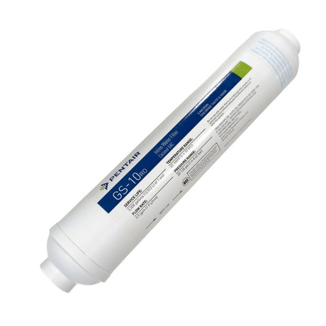 GS-10RO-B-1/4'' FPT 2'' x 10'' Inline Coconut Carbon Filter
