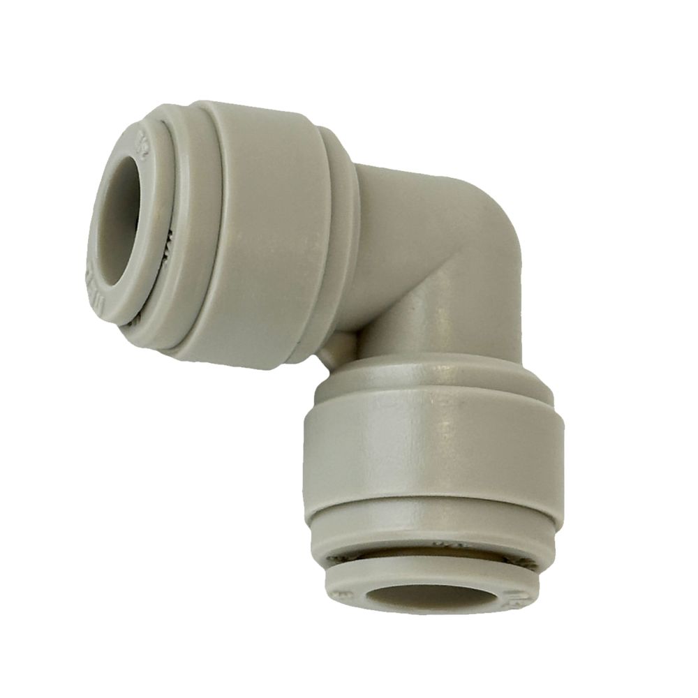 NeoFit - Acetal Gray Union Elbow 1/4" tube x 1/4" tube