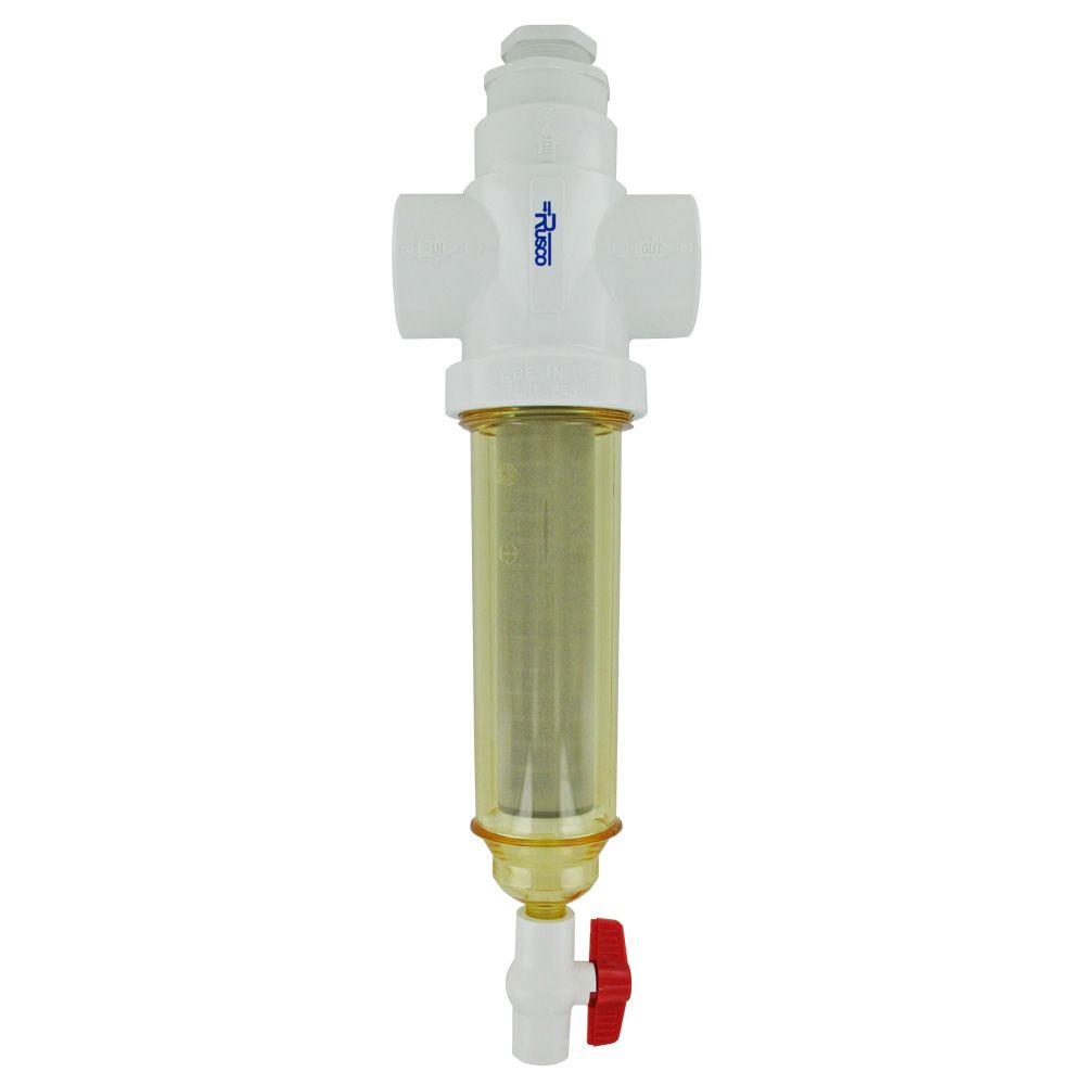 Rusco Chemically Resistant Spin Down Filter Combo Style 2" SS - 60 Mesh [254 micron]