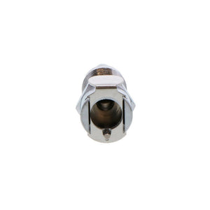 LC16004 Panel Mount Hose Barb Coupling Body 1/4 ID Barb