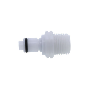 PLCD24006BSPT Valved Male Thread Coupling Insert 3/8 BSPT