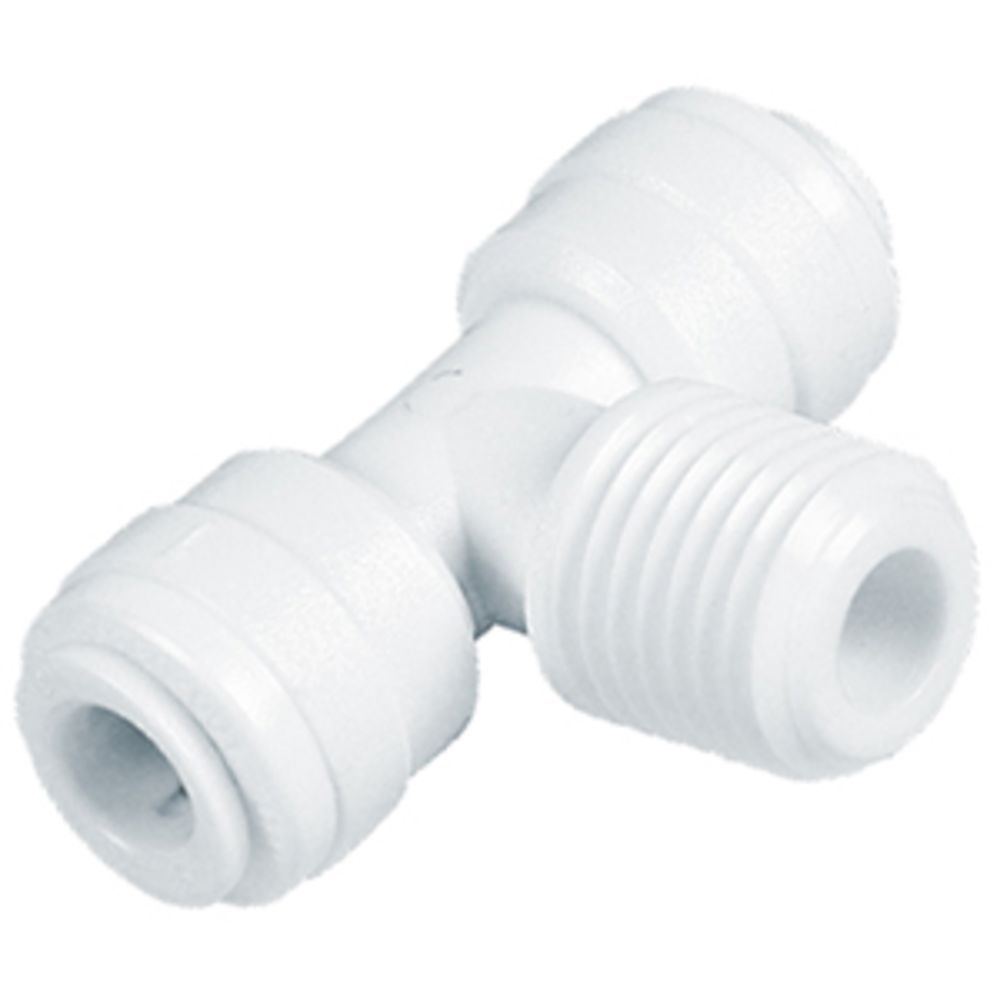 DMfit Male Tee Union - 1/4" Push-in X 1/4" NPTF