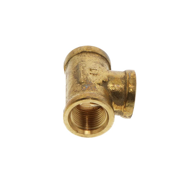 Lead-Free Brass Tee 3/8 FPT x 3/8 FPT  x 3/8 FPT
