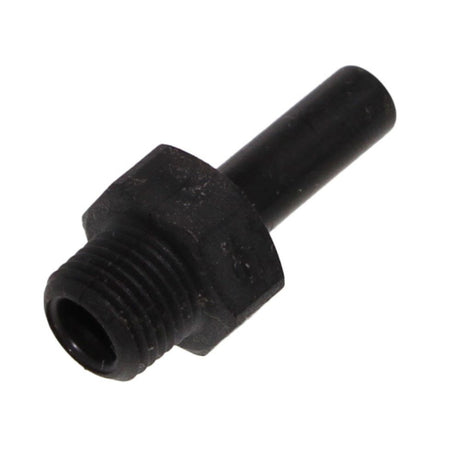 John Guest Stem Adapter BLACK ACETAL - 10mm x 3/8 BSP