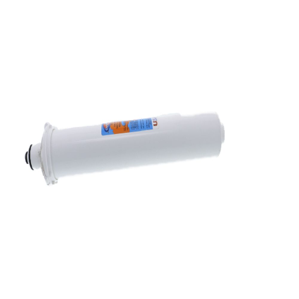 Omnipure Inline K2505-SS 5 mic Sediment Prefilter - 10" x 2" Filter - 1/4" 90 deg Elbow Quick Connect