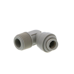 DMfit Elbow Male Connector - 5/16 Push-in x 3/8 NPTF