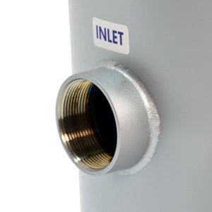 Neo-Pure Swing Bolt Single Bag Housing, 1 x #1, 304SS 2" FNPT
