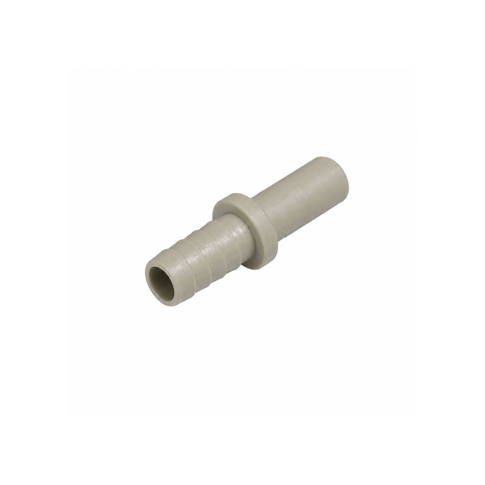neoFit - Acetal Natural Gray Stem Barb Connector 1/4"stem x 3/16"barb