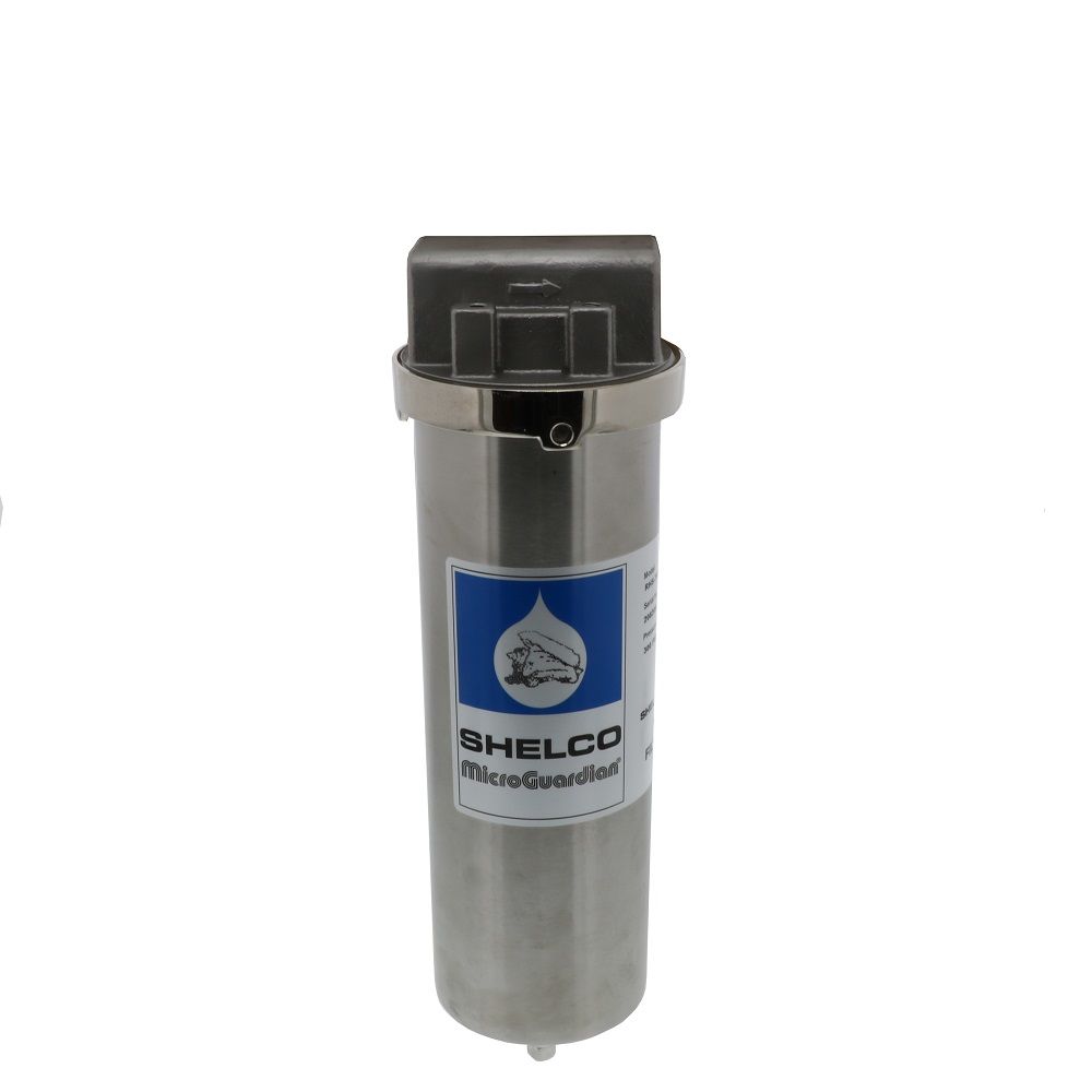 Shelco RHS-78 Series Single Cartridge Filter Housing with Ring Nut Closure