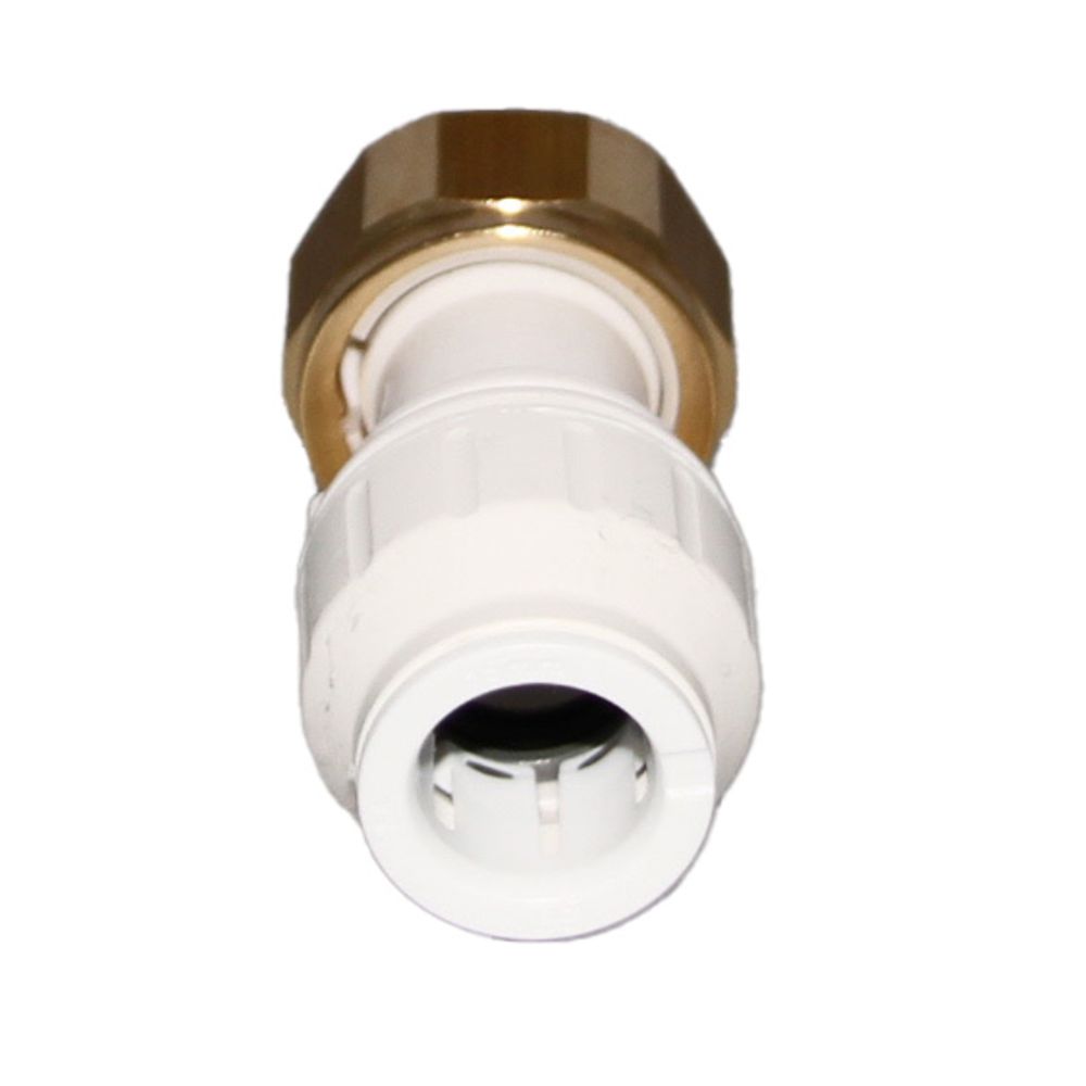 John Guest Straight Tap Connector BSP - 15mm x 3/4 BSP