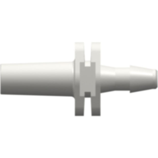 LinkTech Male Luer Slip to 200 Series Barb, 3/32" [2.4 mm] ID Tubing, White Nylon