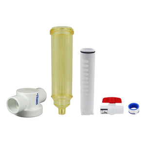 Rusco Chemically Resistant Sediment Trapper Filter T Style 1-1/2" PE - 140 Mesh [104 micron]