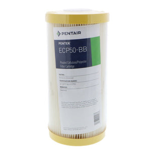 10" BB Pentek Pleated Cellulose-Polyester ECP50-BB 50 mic Filters