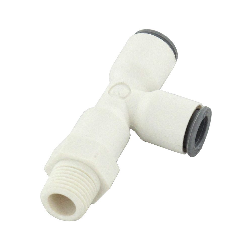 Parker LIQUIfit Swivel Male Run Tee - 1/4 x 1/4 NPTF