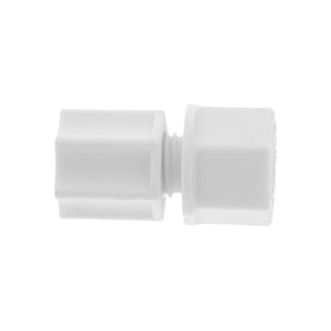 JACO 25-4-2-P-PG Polypropylene Female Connector 1/4 OD Tube x 1/8 FPT