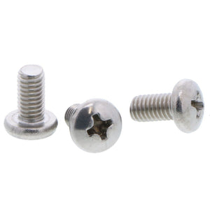 316 SS Panhead Phillips Machine Screw 10-32 Thread x 3/8"