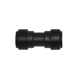 John Guest ProLock Black Reducing Coupler - 3/4 CTS x 1/2 CTS