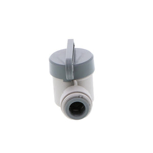 John Guest Shut-Off Valve-Acetal, Long Handle - 3/8 x 3/8