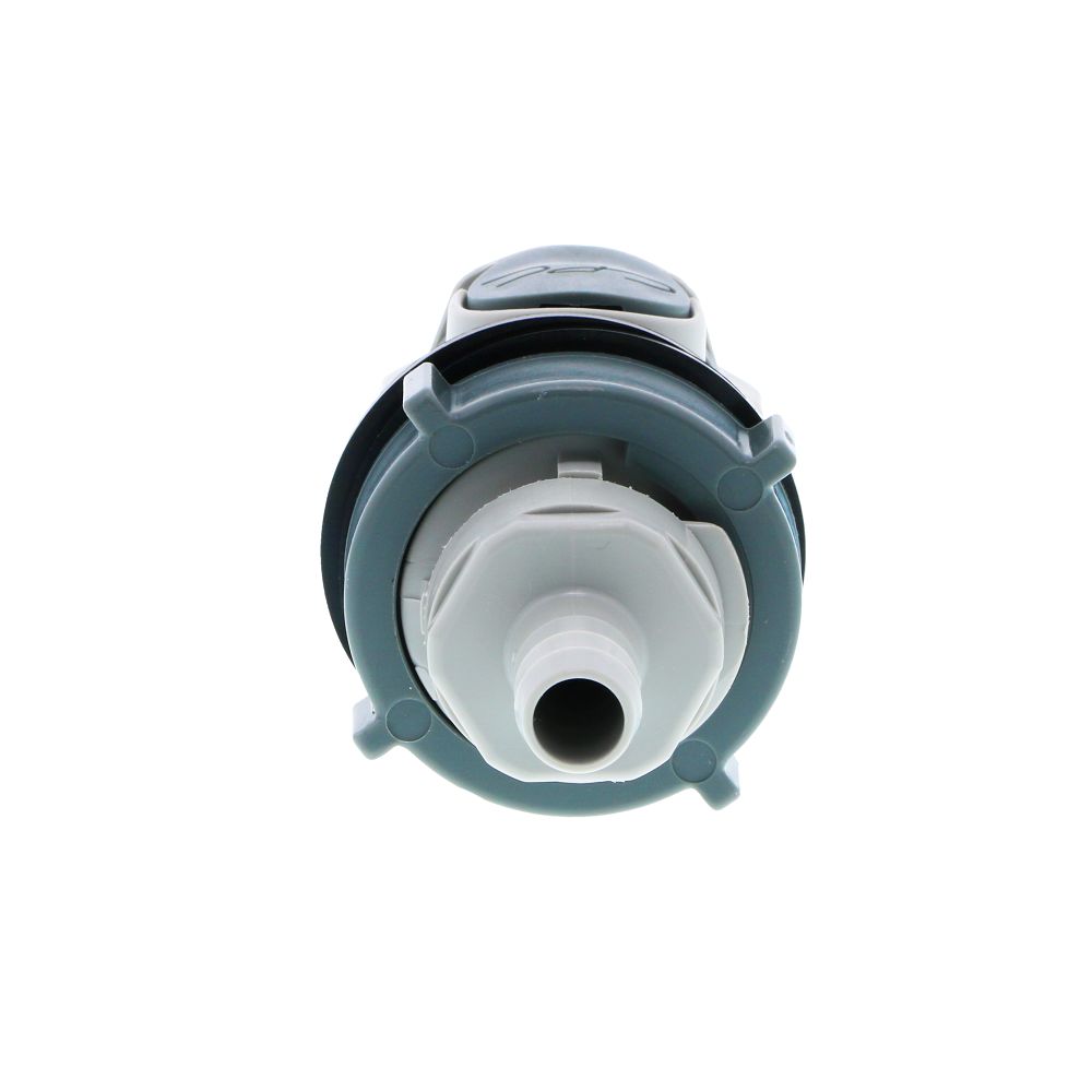 HFCD16612 Valved Panel Mount Hose Barb Coupling Body 3/8 ID Barb