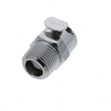 LCD10006V Valved Male Thread Coupling Body 3/8 NPT FKM [Viton] O-ring