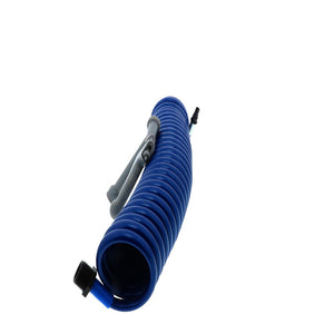 Watts AquaLock/SeaTech - SC25203B Supercoil Hose 25' Blue with Speed-Tap Hose Adaptor