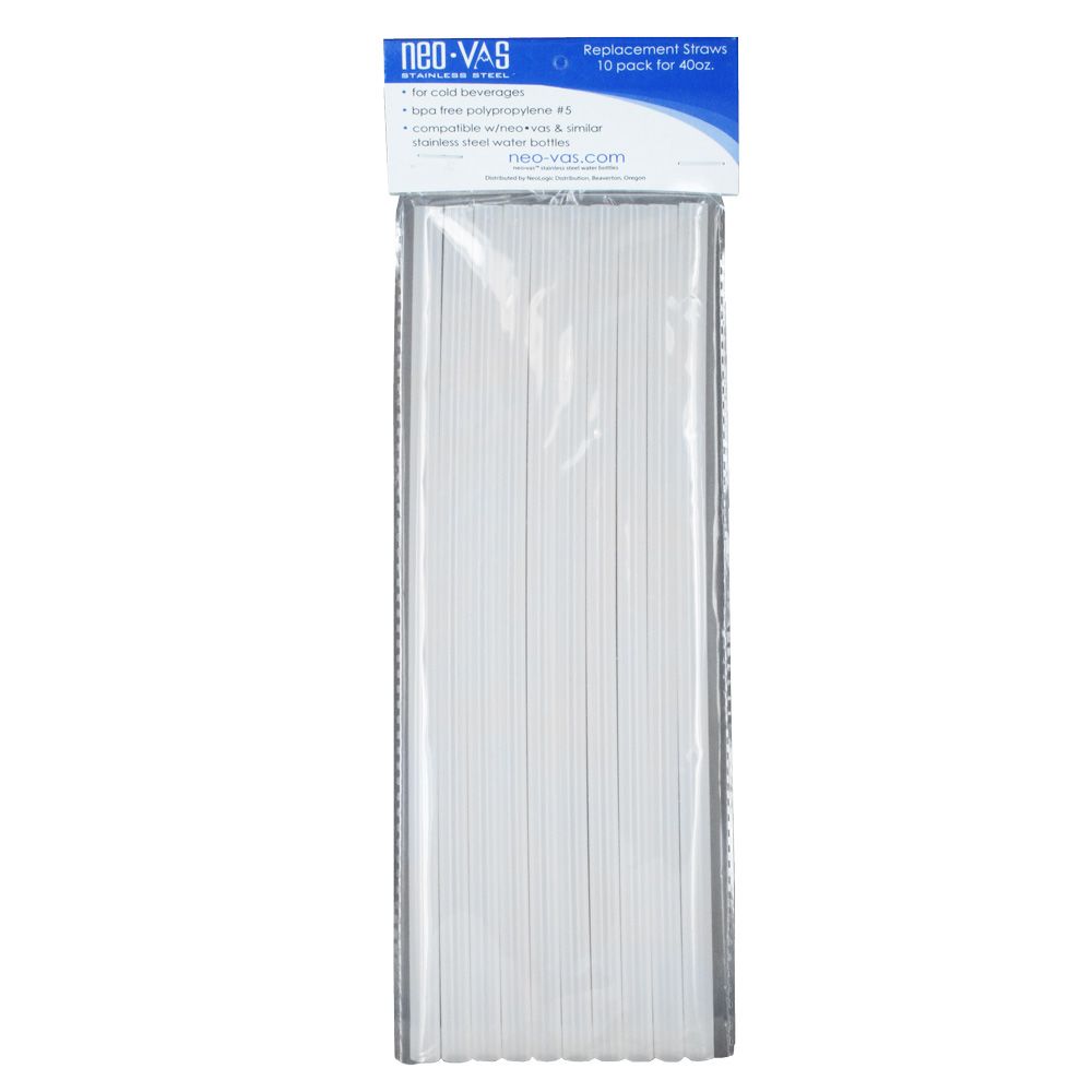 Neo-Vas NVRS1040 Neo-Sip Replacement Straws 10 Pack
