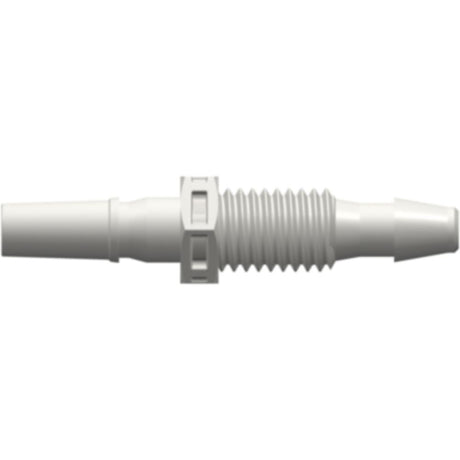 LinkTech Male Luer Panel Mount to 200 Series Barb, 1/4-28 UNF thread, 1/8" [3.2 mm] ID Tubing