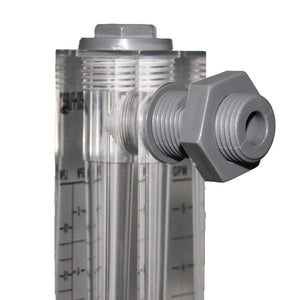 Neo-Pure Adjustable Panel Mount Flowmeter 0.5-5GPM 1/2" MNPT