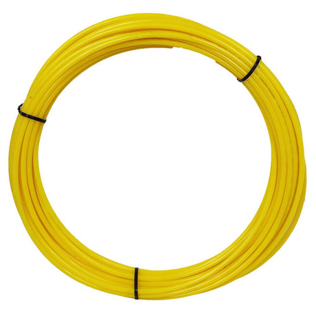 Yellow 3/8" OD LLDPE Polyethylene Tubing