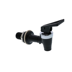 Tomlinson 1000361 HPSBCH Series Plastic No-Drip Cold Beverage Dispensing Faucet w/ Chromed Brass Bonnet