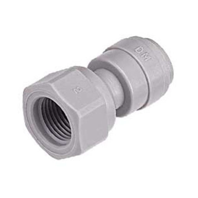 DMfit Female Faucet/Refrigerator Connector - 3/8 Push-in x 7/16 UNS