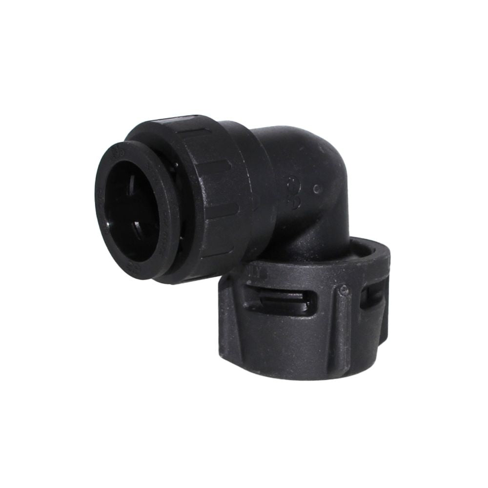 John Guest ProLock Female Elbow Connector NPS - 1 CTS x 1-1/4 NPS
