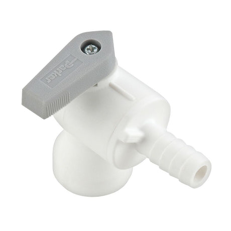 Parker Liquifit Par-Barb Valve Female Elbow - 3/8 ID Barb x 3/8 FPT