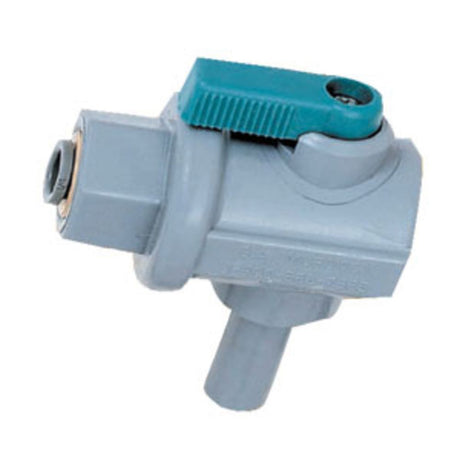 90° Stem Ball Valve - 3/8 Stem x 1/2" Mur-lok