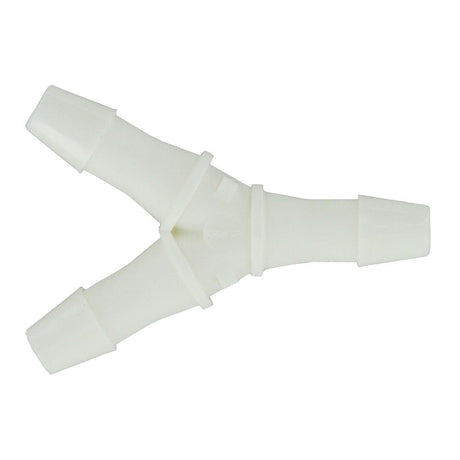 FitQuik Nylon Union Y Barb Fitting - 3/16 ID x 3/16 ID x 3/16 ID