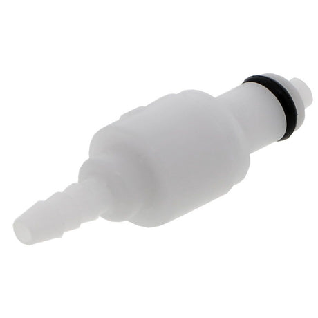 PMCD2202 Valved In-Line Hose Barb Coupling Insert 1/8 ID Barb