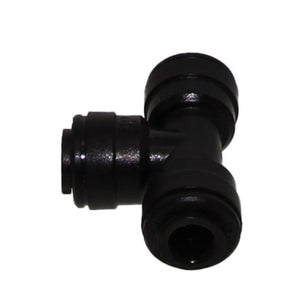 John Guest Union Tee BLACK ACETAL - 6mm