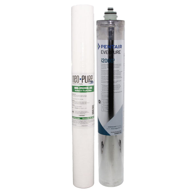 Everpure i2000 + neoPure 20" EC210 Sediment Filters