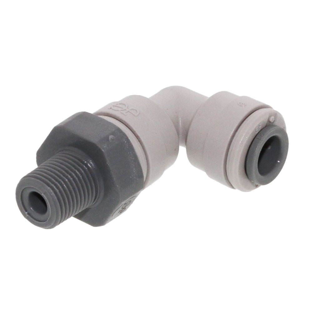 John Guest Swivel Elbow NPTF - 1/2 x 3/8  NPTF