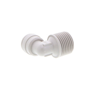 John Guest Fixed Elbow NPTF - 1/4 x 3/8  NPTF