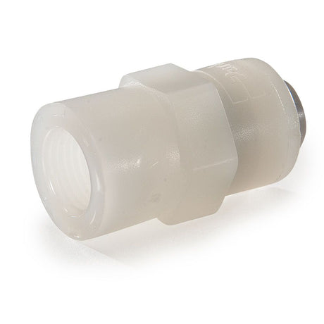 Kynar PVDF Faucet Adapter - 1/4 x 7/16-24 UNS