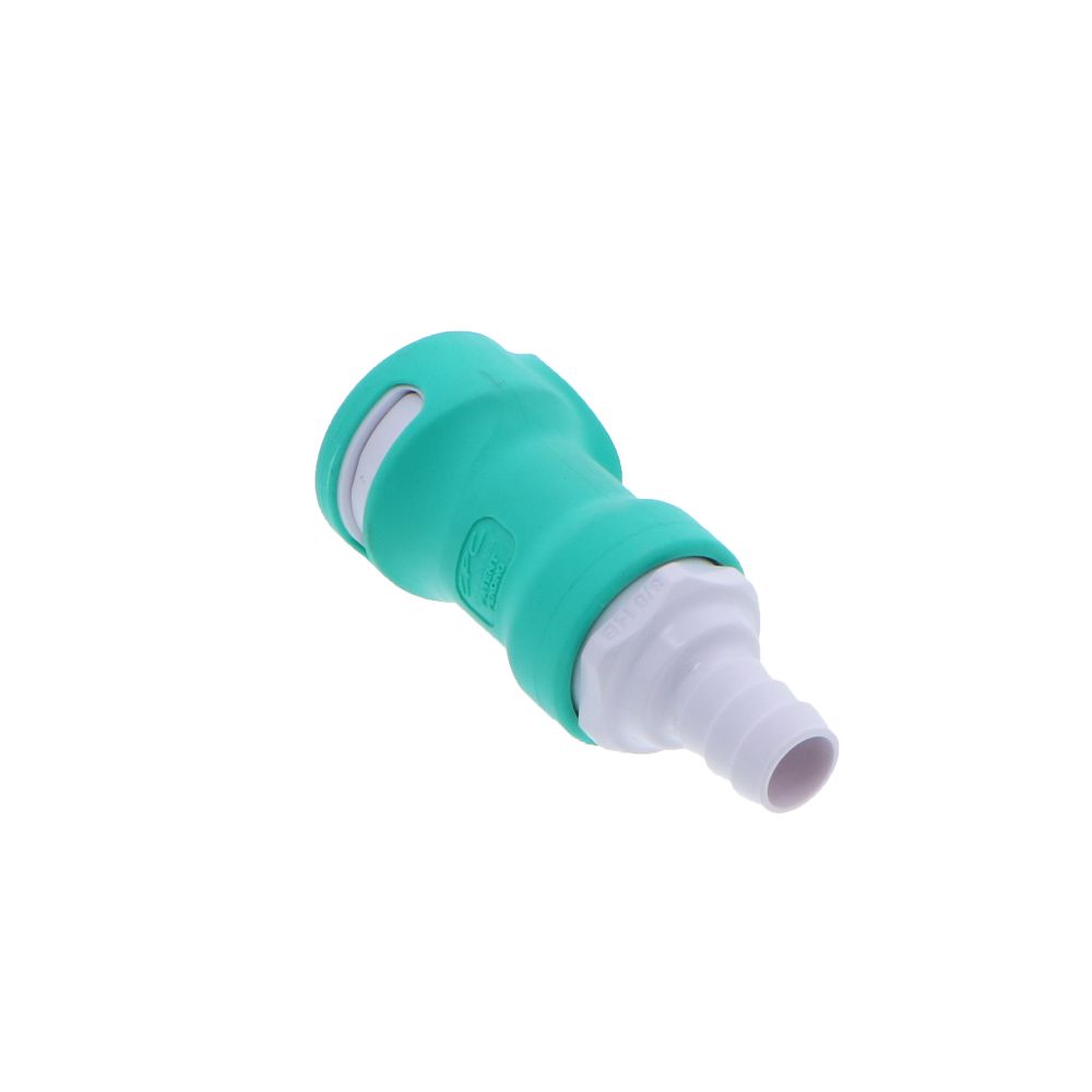 NS4D1700606 ABS Valved In-Line Hose Barb Coupling Body 3/8 ID Barb