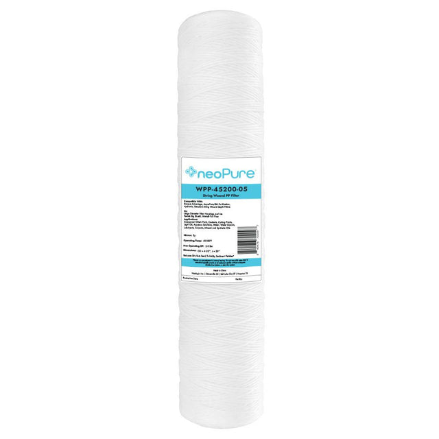 Neo-Pure WPP-45200-05 20" Surfactant Free BB String Wound Filter 5 Micron