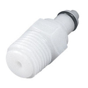 PMCD2404 Valved Male Thread Coupling Insert 1/4 NPT