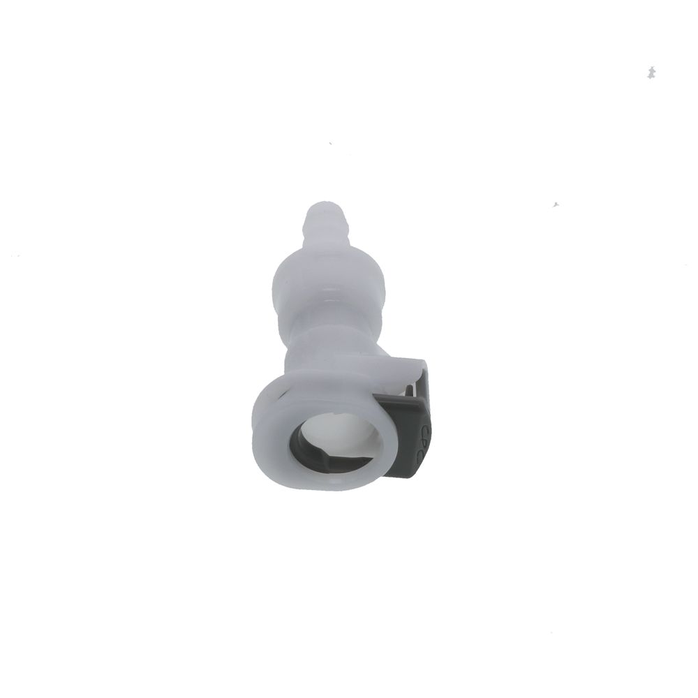 APCD17004SH Valved In-Line Hose Barb Coupling Body with Shroud 1/4 ID Barb